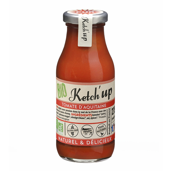 bouteille ketchup tomate bio